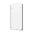 end cap EC 124 HALON with cover, white
