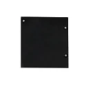 Endkappe EC 133 CURTAIN 10 ONE FLAT VISOR 2 stk., venstre-højre, sort