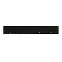 Endkappe EC 128 CURTAIN 10 DOUBLE 2 stk., sort