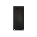 Endkappe EC130 CURTAIN 10 ONE HIGH 2 stk., sort