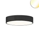 ceiling luminaire DN600 PHASE CCT Switch, multipower IP44, black dimmable