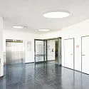 ISOLED Loftlampe DN600 DALI DALI styrbar, CCT Switch IP44, hvid dæmpbar