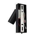 ISOLED reading lamp with USB connection, black 
