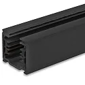 3-faset tillægsskinne CLASSIC SURFACE 200CM, sort