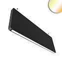 Akustisk pendel BAFFEL LAMP30HID 53W - 125CM - SYS-PRO - OPAL+ up / down, CCT Switch, RGB, ZigBee styrbar, Sys-Pro styrbar, sort