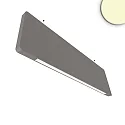 Akustisk overflade lampe BAFFEL LAMP30H 34W - 150CM - OPAL+ down, overflademonteret version, DALI styrbar, sort