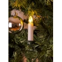 Konstsmide light chain ONE STRING with switch, 35 flames IP20 12 V 10,5W 3220cm, white dimmable