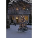 Konstsmide Feelys ONE STRING 16-flammer IP44 4,5 V 3,6W 2100K 1550cm, grøn 