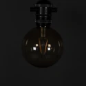 Konstsmide Feelys GLOBE 10-flammer, Startsæt IP44 24 V 15W 1850K 2000cm, sort dæmpbar