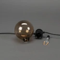 Konstsmide Feelys GLOBE 10-flammer IP44 24 V 15W 1850K 1000cm, sort dæmpbar