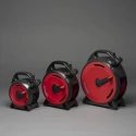 Konstsmide light chain MICRO COMPACTLIGHTS IP44 30 V 9W 2200K 3198cm, red, black 