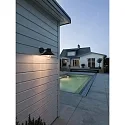 Konstsmide outdoor wall luminaire VEGA with shade E27 IP54, black dimmable