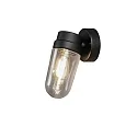 Udendørs wall luminaire VEGA uden skærm E27 IP54, sort dæmpbar