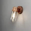 Konstsmide outdoor wall luminaire VEGA without shade E27 IP54, copper dimmable