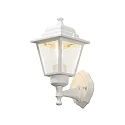 Konstsmide Udendørs wall luminaire SMALL 1-flamme, lille E27 IP23, gennemsigtig, hvid