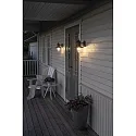 Udendørs wall luminaire NAPOLI E27 IP44, rust