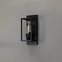 Konstsmide Udendørs wall luminaire TRANI med sensor E27 IP44, sort dæmpbar