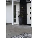 outdoor wall luminaire PISTOIA E27 IP54, black dimmable