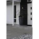 outdoor wall luminaire PISTOIA E27 IP54, black dimmable