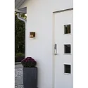 Konstsmide Udendørs wall luminaire PISTOIA E27 IP54, rust dæmpbar