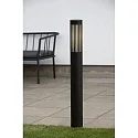 Konstsmide path light PISTOIA E27 IP54, black dimmable