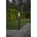 Konstsmide path light PISTOIA E27 IP54, black dimmable