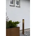 Konstsmide path light PISTOIA E27 IP54, rust dimmable