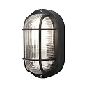 Væg- og Loftlampe ELMAS E27 IP44, sort