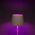 Konstsmide Batteri standerlampe PROMEZIA up / down, CCT Switch, dæmpbar, RGBW, justerbar IP54, hvid dæmpbar