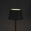 Konstsmide Batteri standerlampe POMEZIA IP54, sort dæmpbar