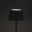 Konstsmide Batteri standerlampe POMEZIA IP54, sort dæmpbar