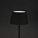 Konstsmide Batteri standerlampe POMEZIA IP54, sort dæmpbar