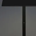 Konstsmide Batteri standerlampe POMEZIA IP54, sort dæmpbar