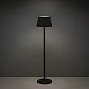 Konstsmide Batteri standerlampe POMEZIA IP54, sort dæmpbar