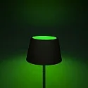 Konstsmide Batteri standerlampe POMEZIA IP54, sort dæmpbar
