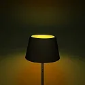Konstsmide Batteri standerlampe POMEZIA IP54, sort dæmpbar