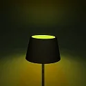 Konstsmide Batteri standerlampe POMEZIA IP54, sort dæmpbar