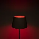 Konstsmide Batteri standerlampe POMEZIA IP54, sort dæmpbar
