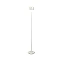Batteri standerlampe NICE firkantet, med USB tilslutning, CCT Switch, med touch-dæmper IP54, hvid dæmpbar