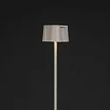 Batteri standerlampe NICE firkantet, med USB tilslutning, CCT Switch, med touch-dæmper IP54, rust dæmpbar