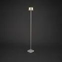 Batteri standerlampe NICE firkantet, med USB tilslutning, CCT Switch, med touch-dæmper IP54, rust dæmpbar