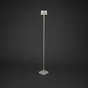 Batteri standerlampe NICE firkantet, med USB tilslutning, CCT Switch, med touch-dæmper IP54, rust dæmpbar