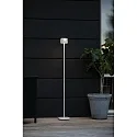 Batteri standerlampe NICE firkantet, med USB tilslutning, CCT Switch, med touch-dæmper IP54, rust dæmpbar