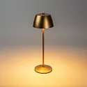 Konstsmide Batteri bordlampe EZE USB IP54, kobber, mat