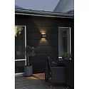 Konstsmide wall luminaire CHIERI IP54, anthracite 