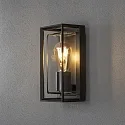Udendørs wall luminaire BRINDISI med sensor E27 IP54, sort 
