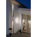 Konstsmide Udendørs wall luminaire MONZA rund IP54, aluminium 