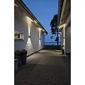 HighPower LED outdoor wall luminaire CREMONA, Up/Down, adjustable beam, 3W 3000K 460lm, anthracite / clear