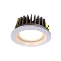  LED Loftindbygningslampe COB 210 rund, 37W, strøm konstant, 35V DC, 1050mA, 3000K, hvid