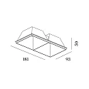 Wever & Ducré Reflektorpære BOX 2.0 2-fold, guld